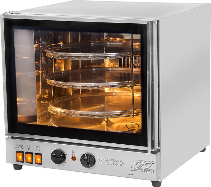 FORNO-3B Forno com 3 Assadeiras Giratório